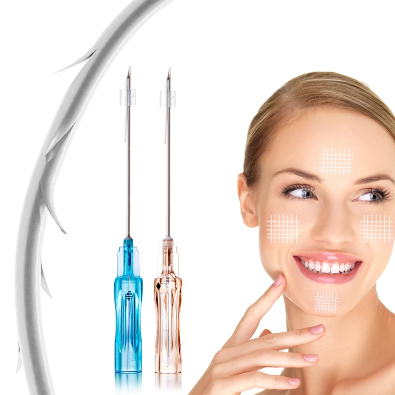 Нить PLLA COG 3D Thread Strong Facial Suspension, поднимающая колючую нить для формирования лица V-о